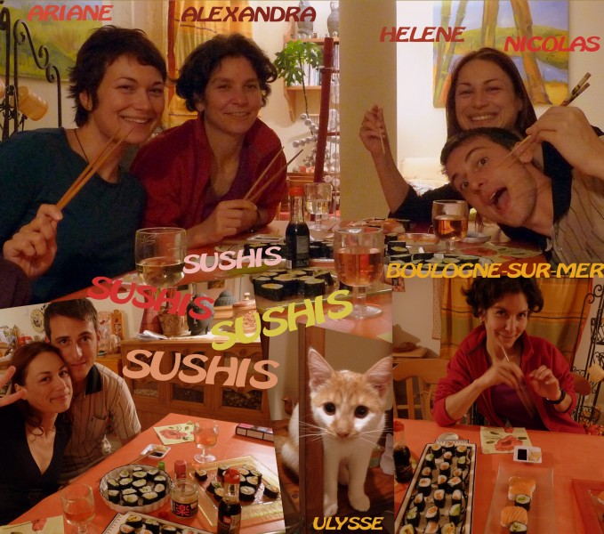 18 septembre 2009-boulogne-france-soirée sushis